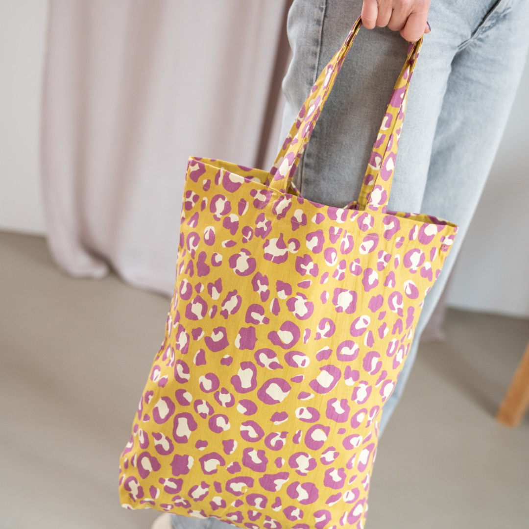 Katoenen Tas | Leopard Seaweed