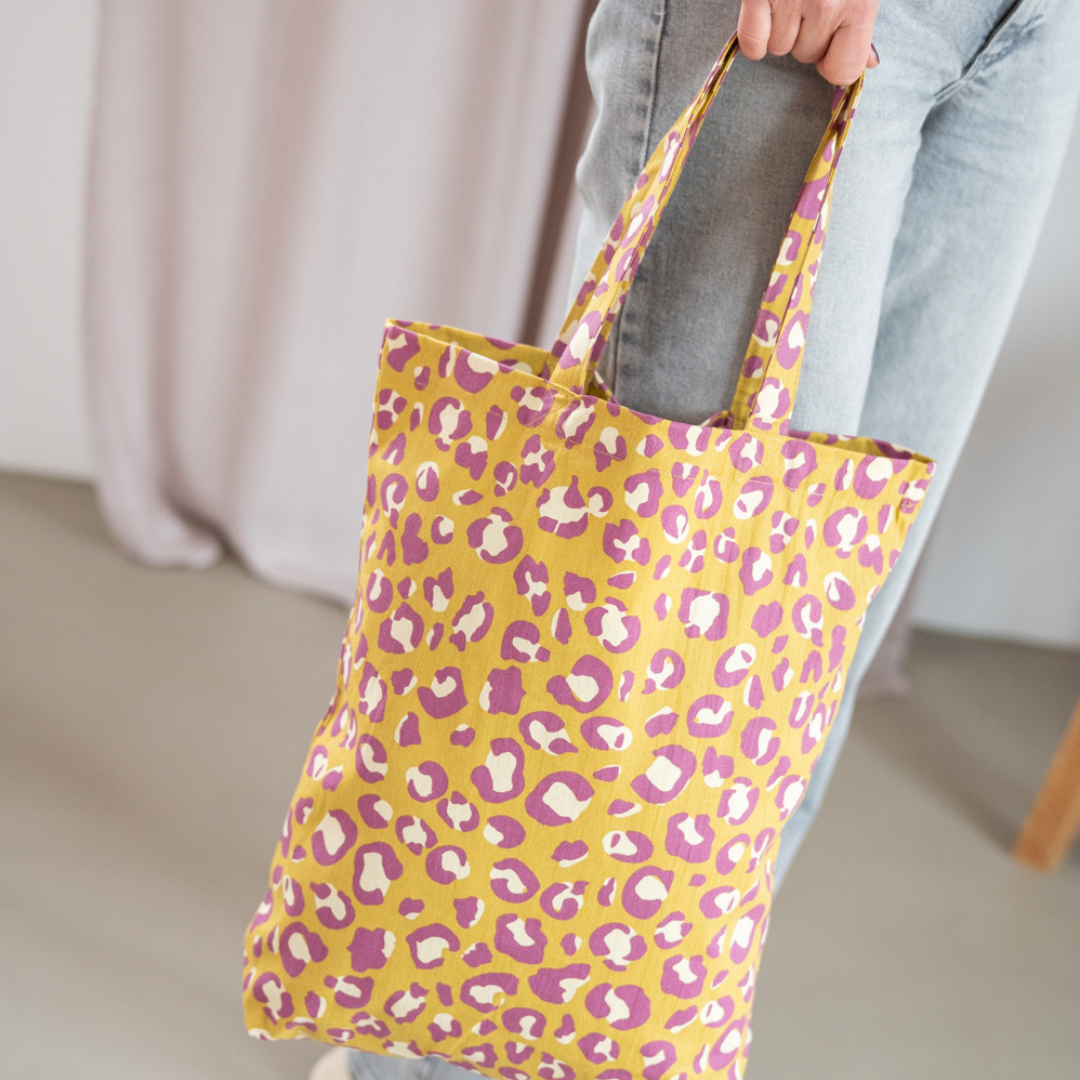 Shopper | Panter Purple - Seaweed