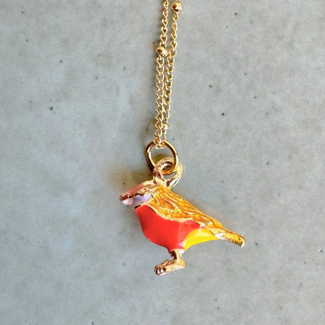 Ketting Bird | Red