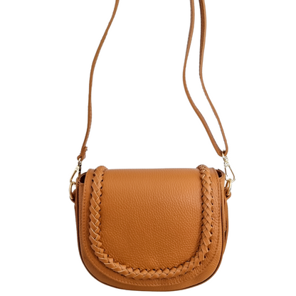 Shoulder bag Flore | Cognac