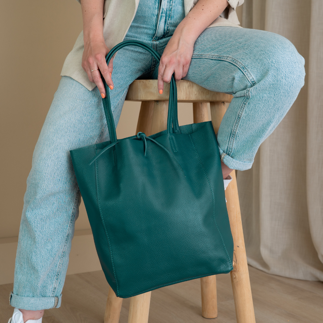 Shopper (Leder) Liene | Benzin