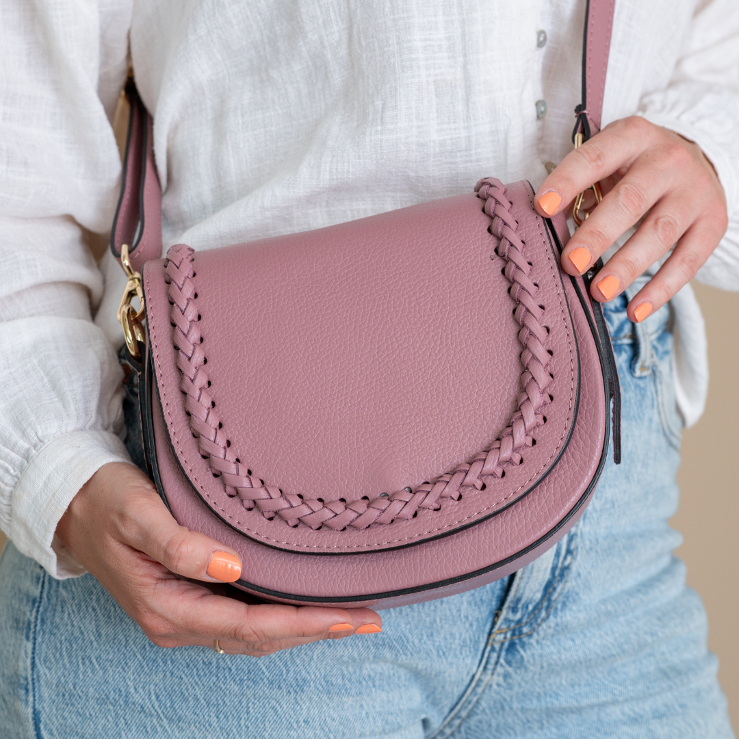 Shoulder bag Flore | Old Pink