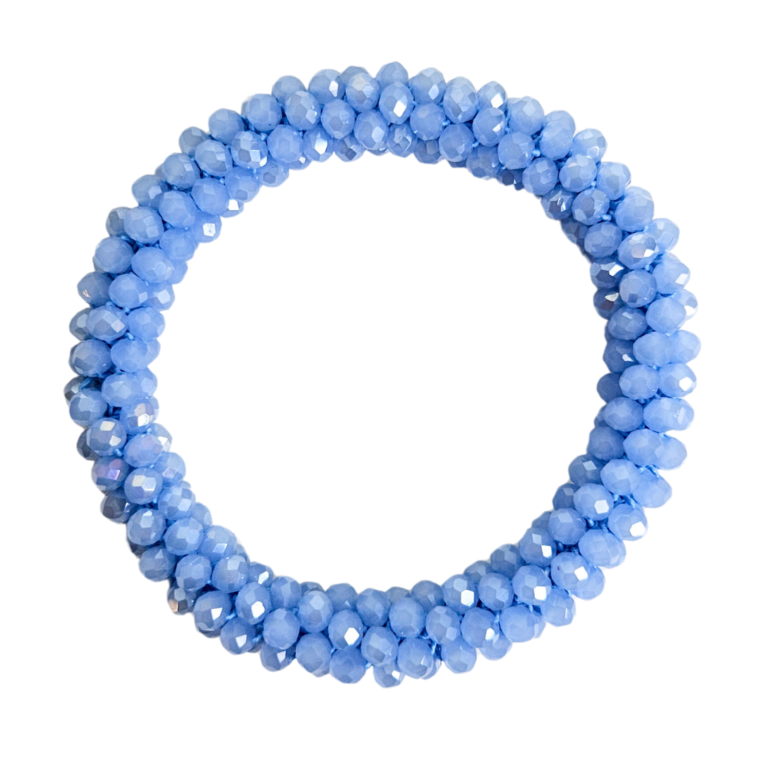 Facet Rol Armband | Blauw
