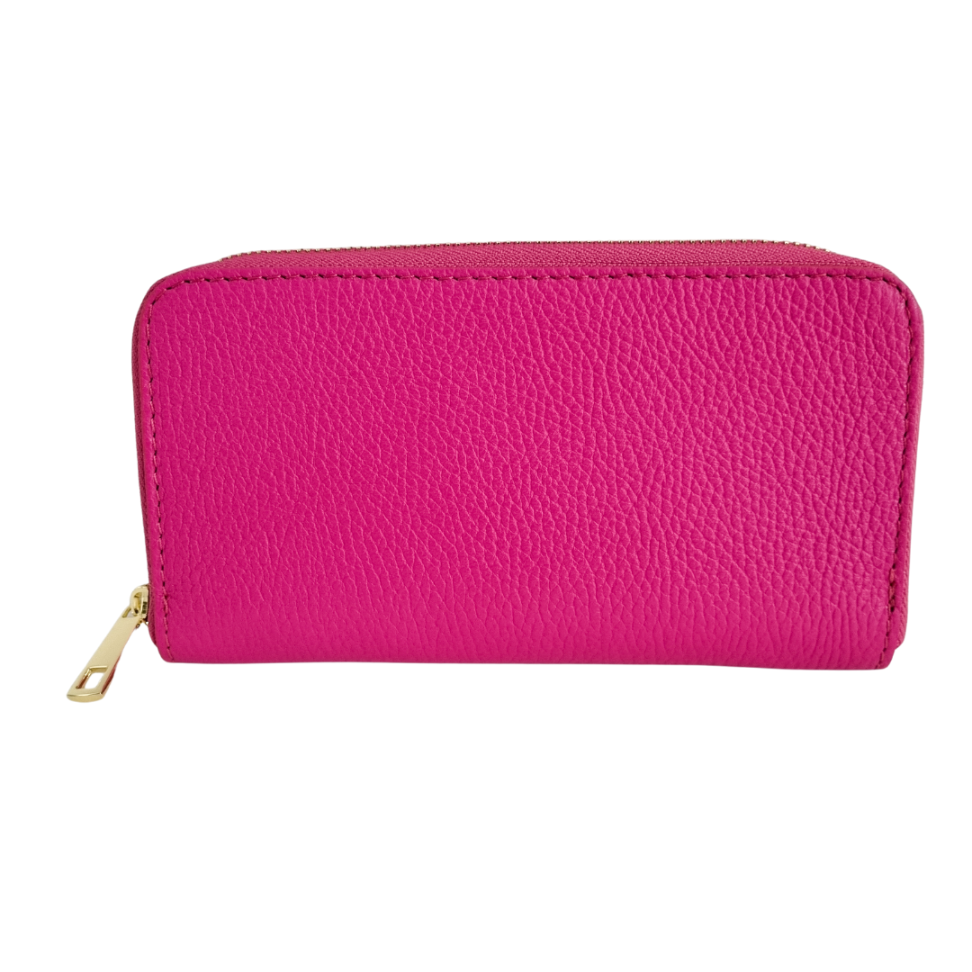 Zip wallet Large | Fuchsia