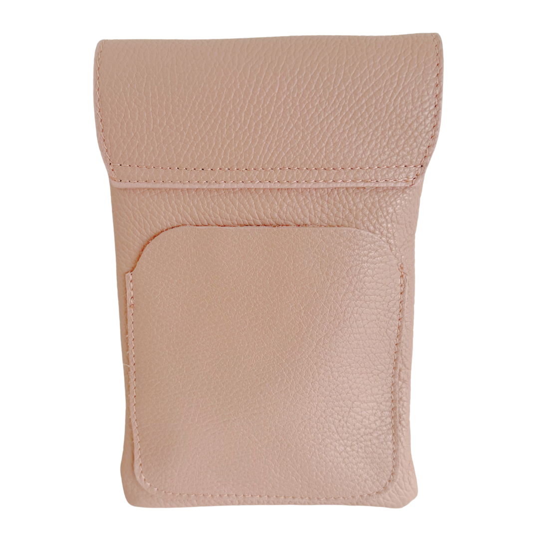 Handytasche Maike (Leder) 2 Fächer | Grasgrün