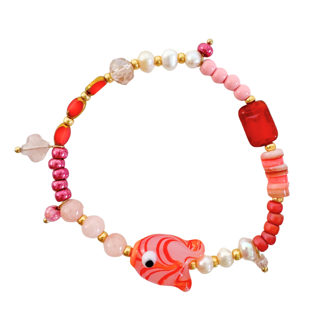 Armband Perlen Naturstein | 03