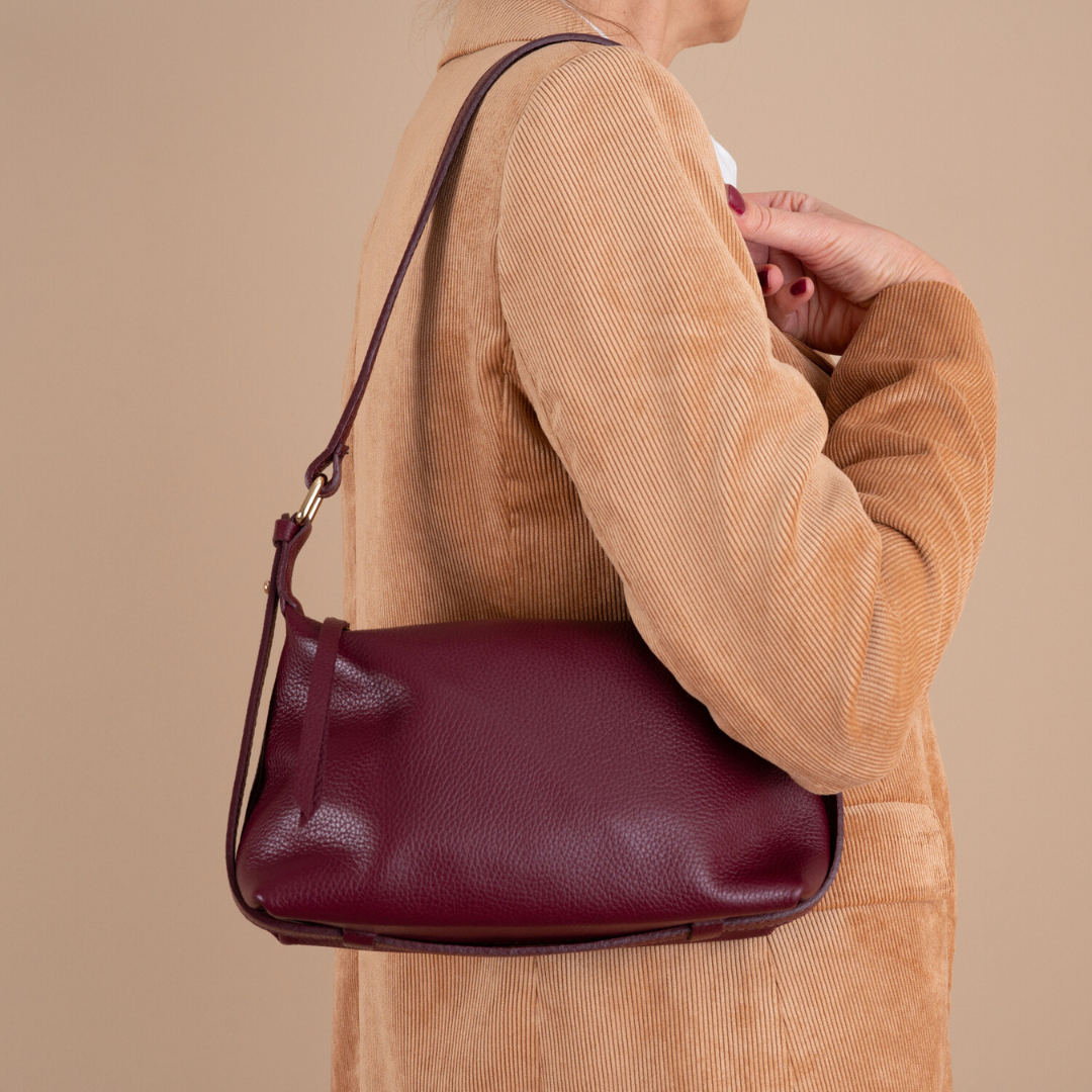 Tas Brune | Burgundy
