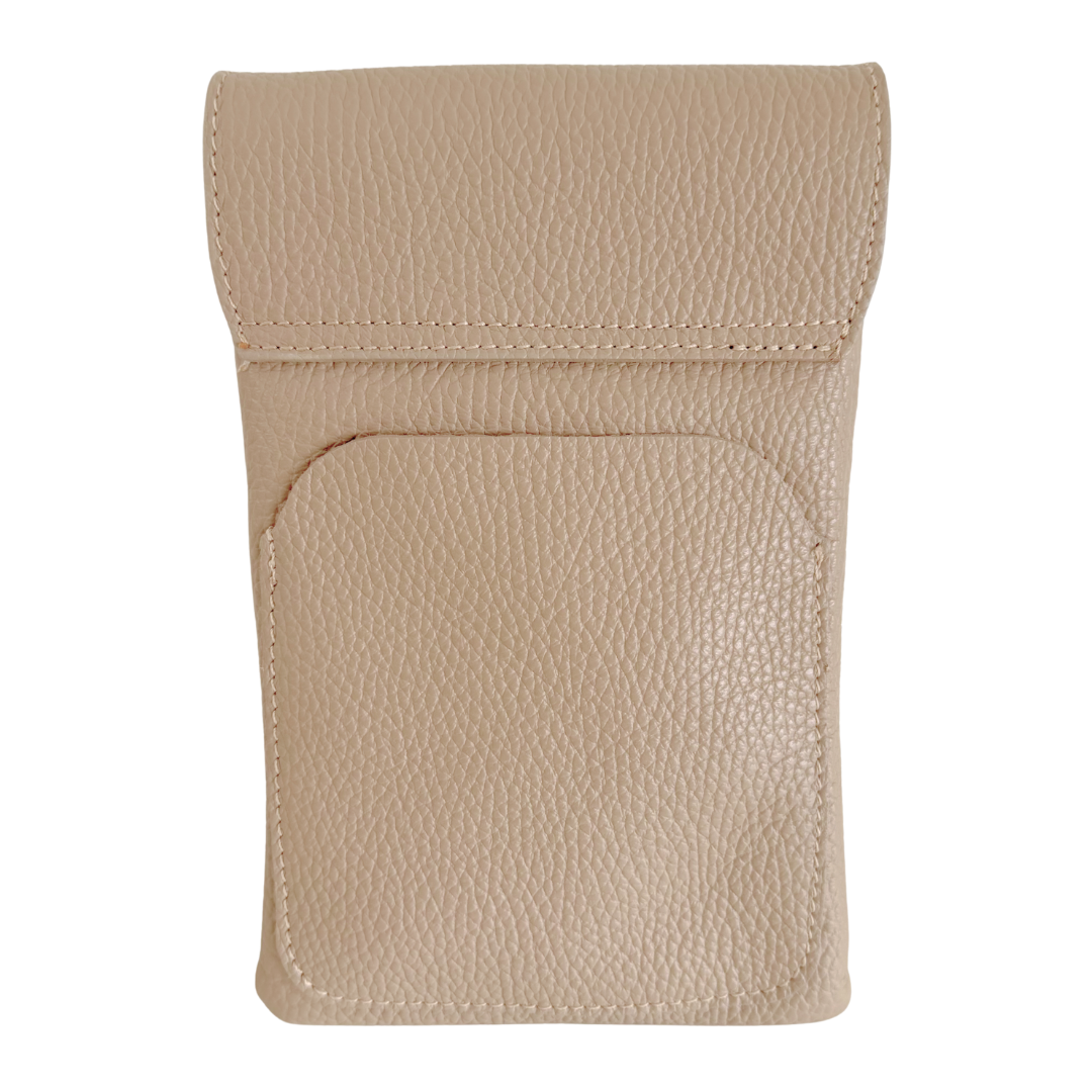 Handytasche Maike (Leder) 2 Fächer | Grasgrün