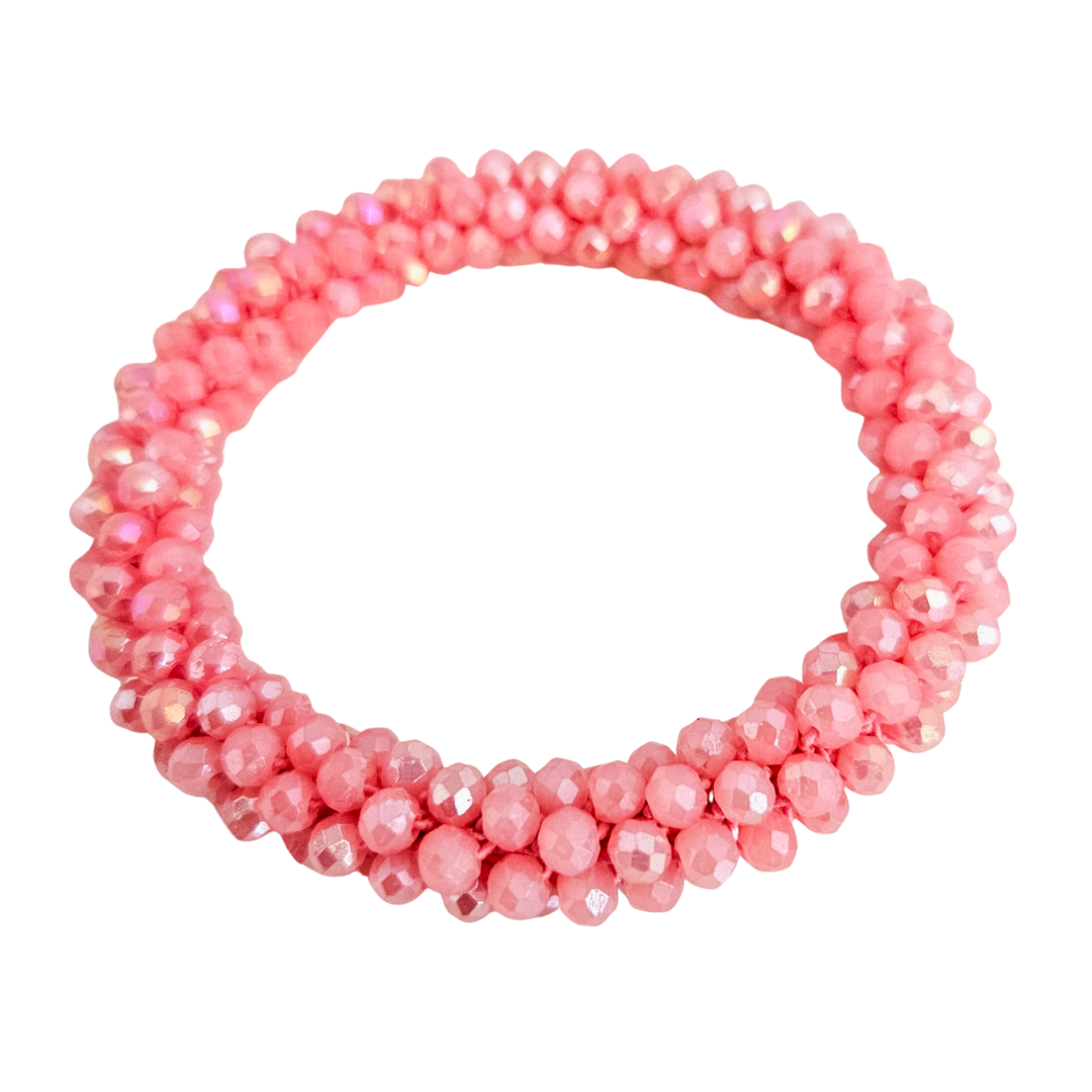 Roll On Facet Bracelet | Vintage Rose