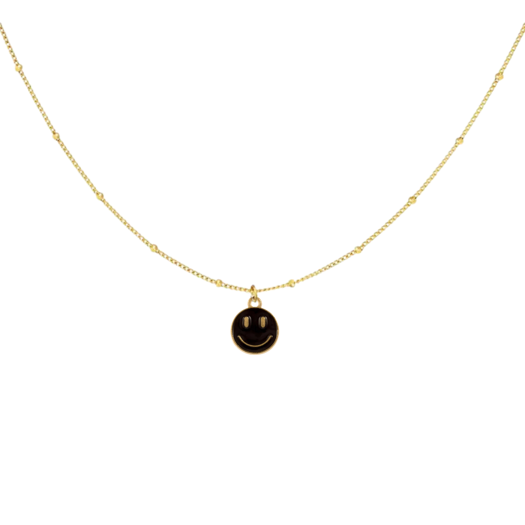 Necklace Smiley | Gold