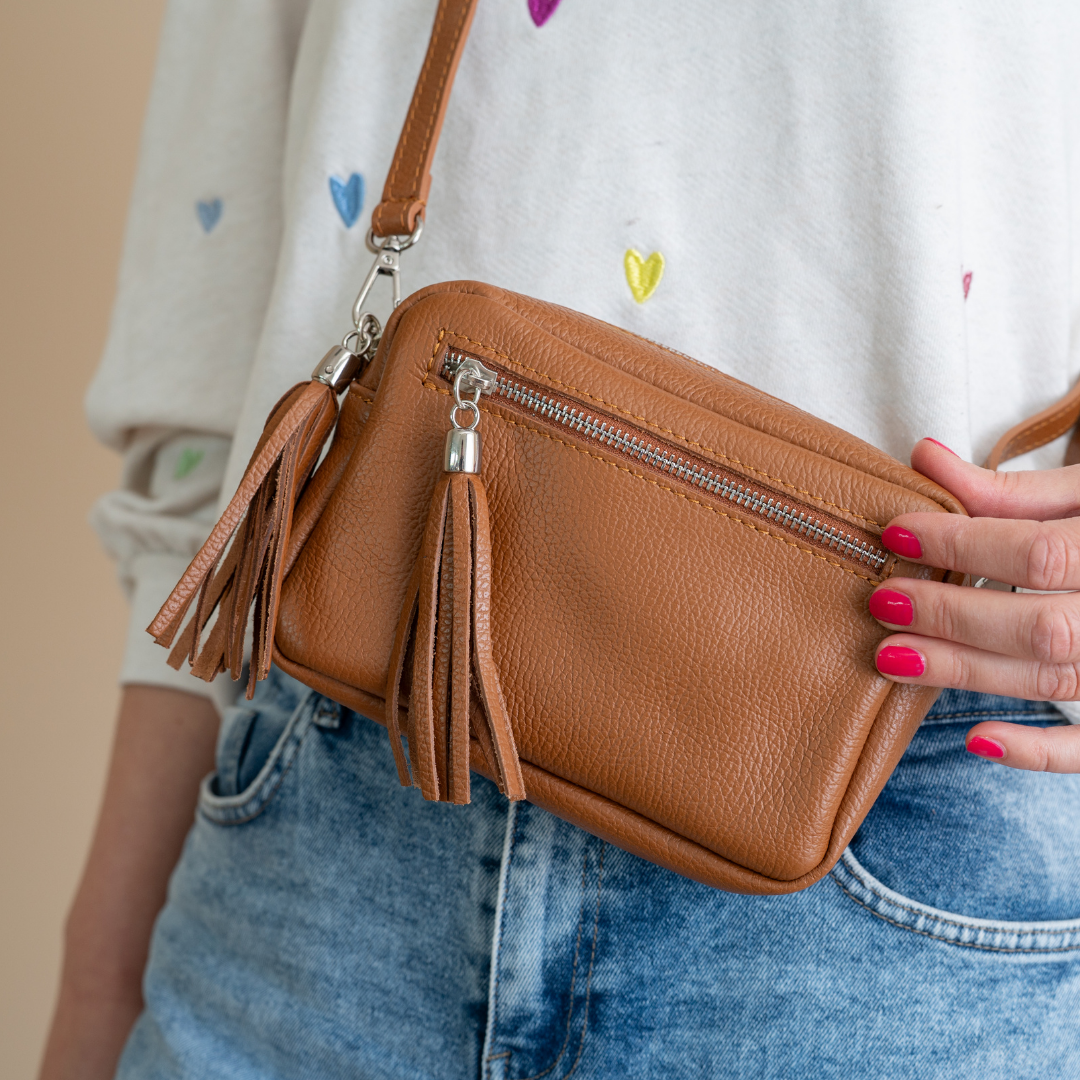 Shoulder bag Mieke | Camel