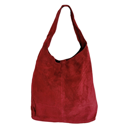 Tasche Wildleder Juliette | Burgund