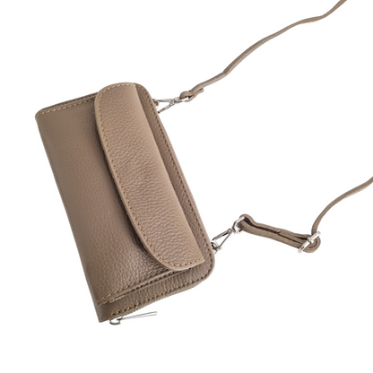 Shoulder bag - Wallet | Dark Taupe