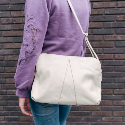 Hand / Shoulder bag Dione | Natural