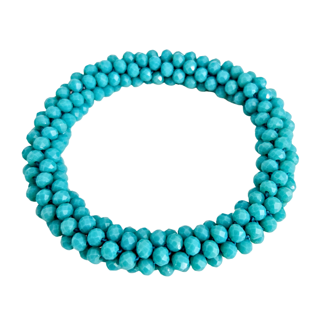 Roll On Facet Bracelet | Turquoise