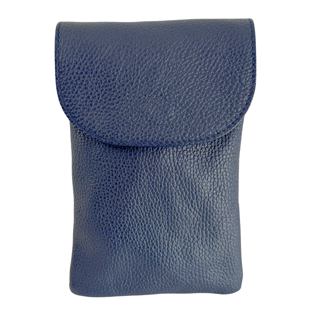 Handytasche Maike (Leder) 2 Fächer | Grasgrün