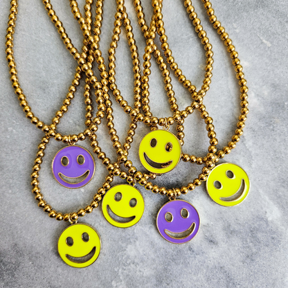 Ketting Smile | Paars