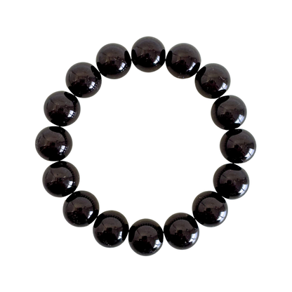 Bold Beads Armband | Licorice 14 mm