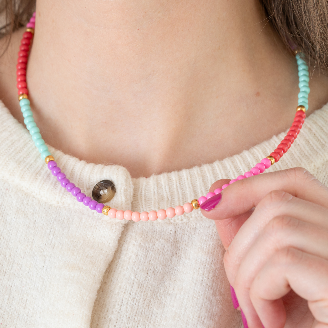 Halskette ,Blush & Bloom‘ | 02