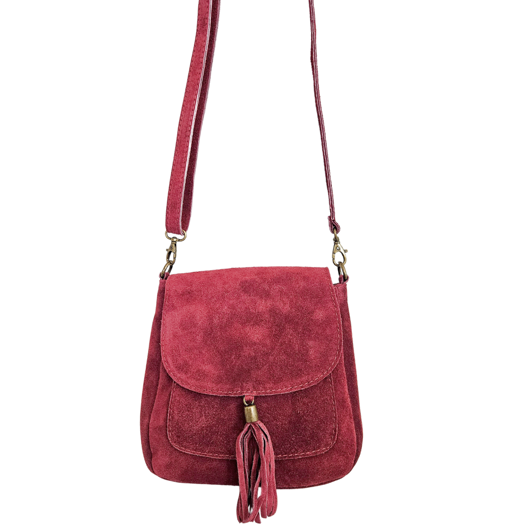 Shoulder bag Lieve | Wine red