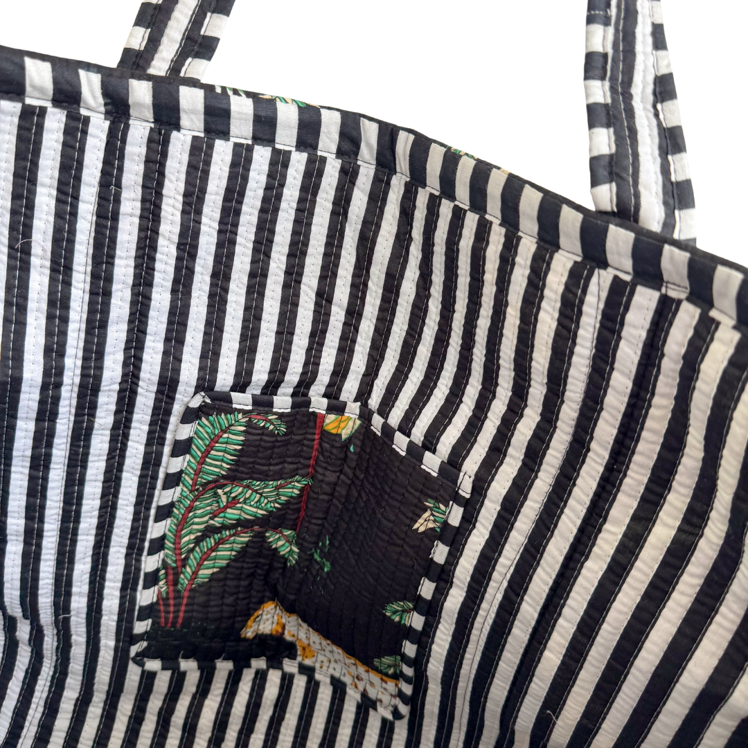 Tote Bag Veerle | Safari Black