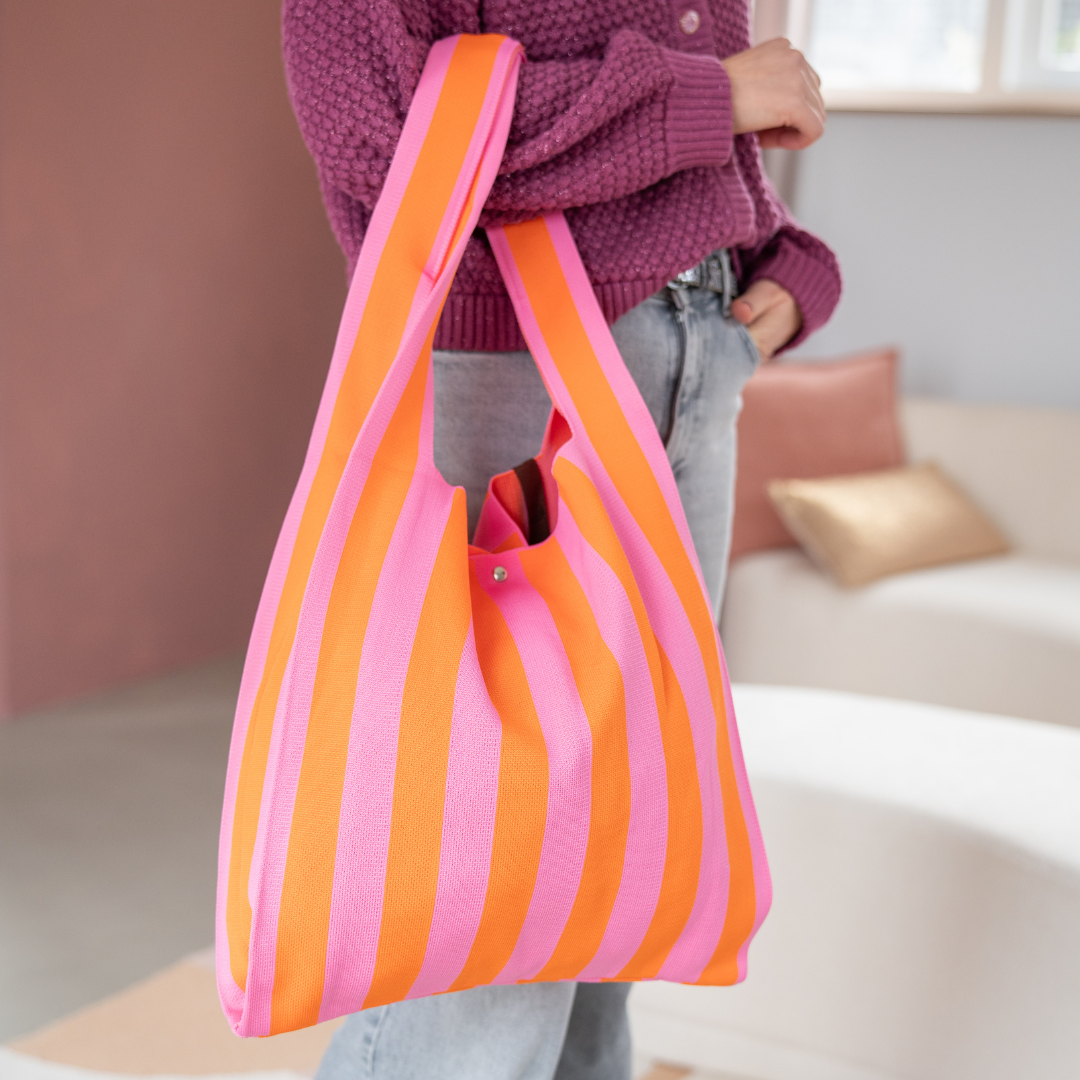 Tasche Lois | Orange - Rosa