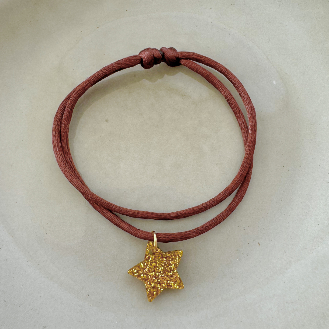 Armband  Lume Charms Festive| Star - Gold