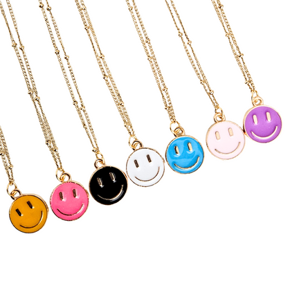 Ketting Smiley | Gold