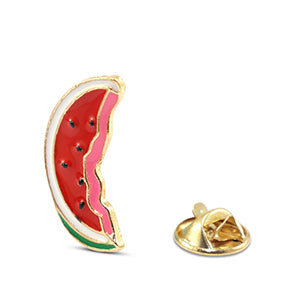 Pin Watermeloen Red-White-Green-Gold
