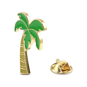 Pin Palmboom Green-Gold
