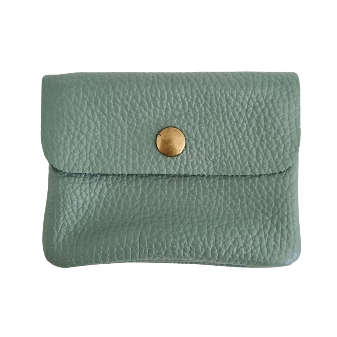 Ledergeldbörse | Meeresgrün