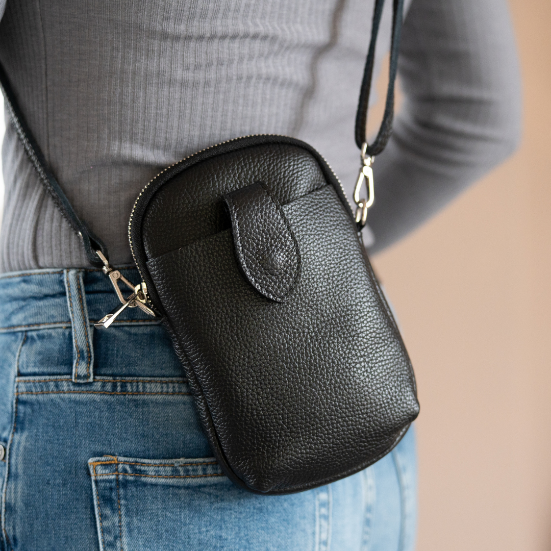 Phone bag Wieke | Black