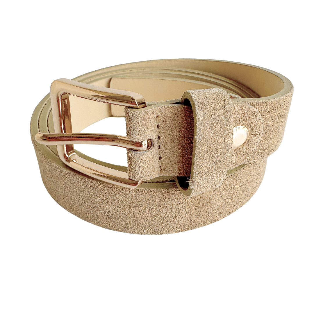 Riem Suède Licht Taupe