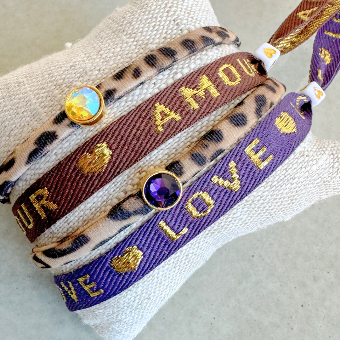 Panter Armbandje | Yellow