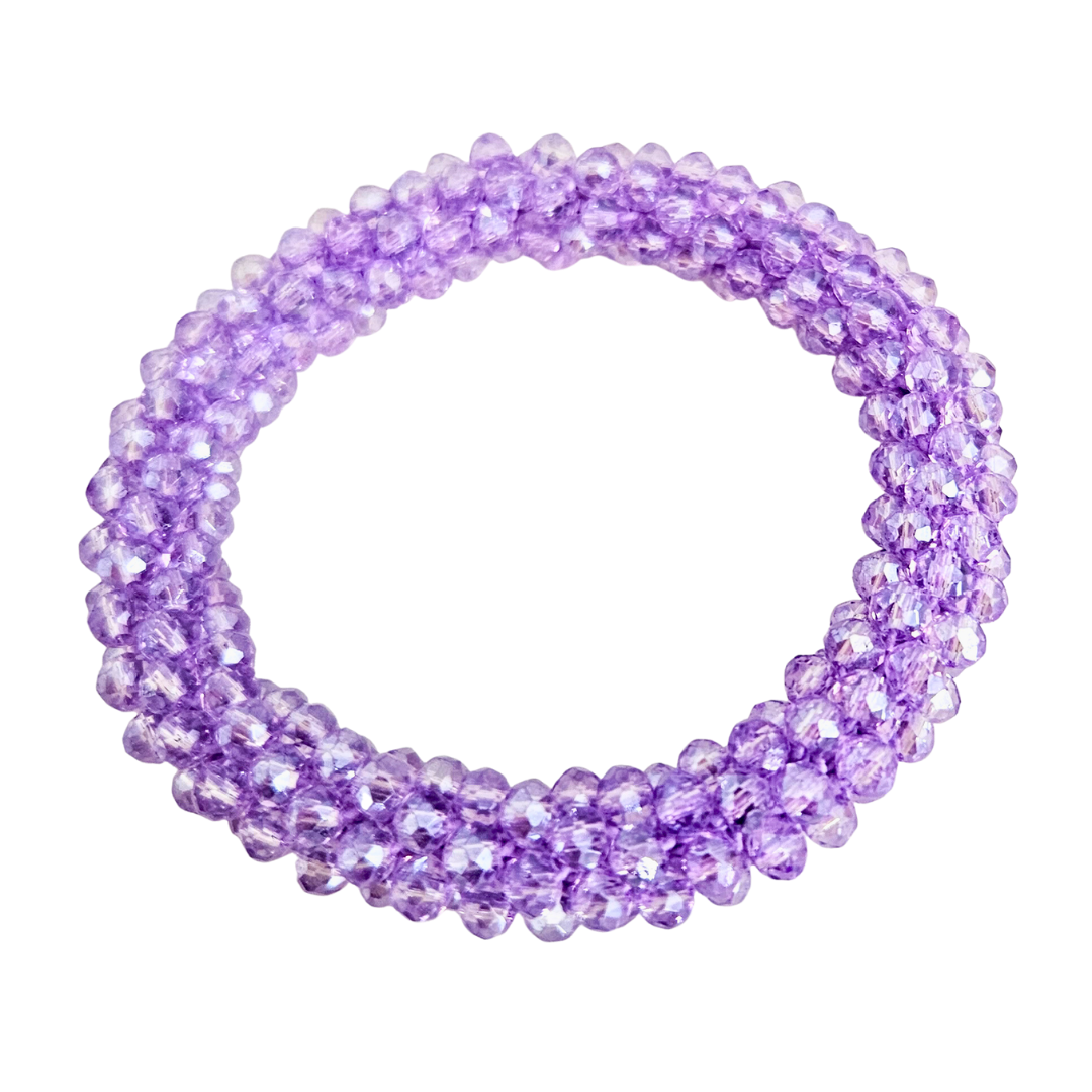 Roll On Facet Armband | Lila