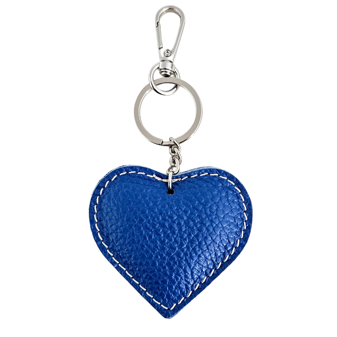 Heart Keychain | Cobalt