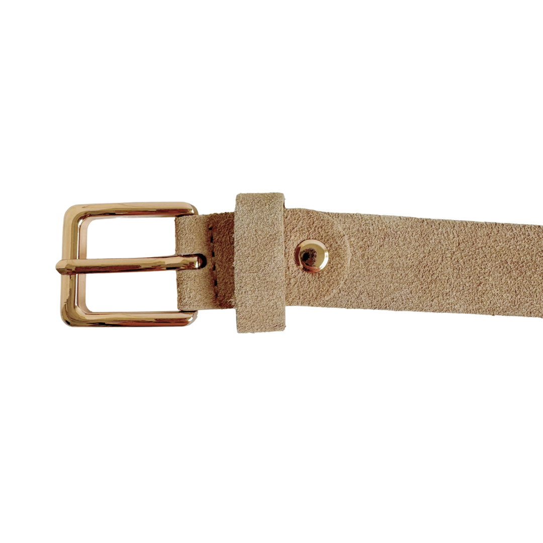 Riem Suède Licht Taupe