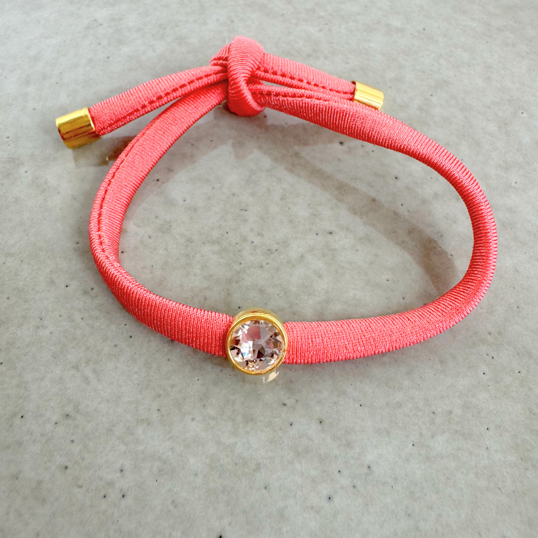 Stretch Lycra Armbandje | Peach