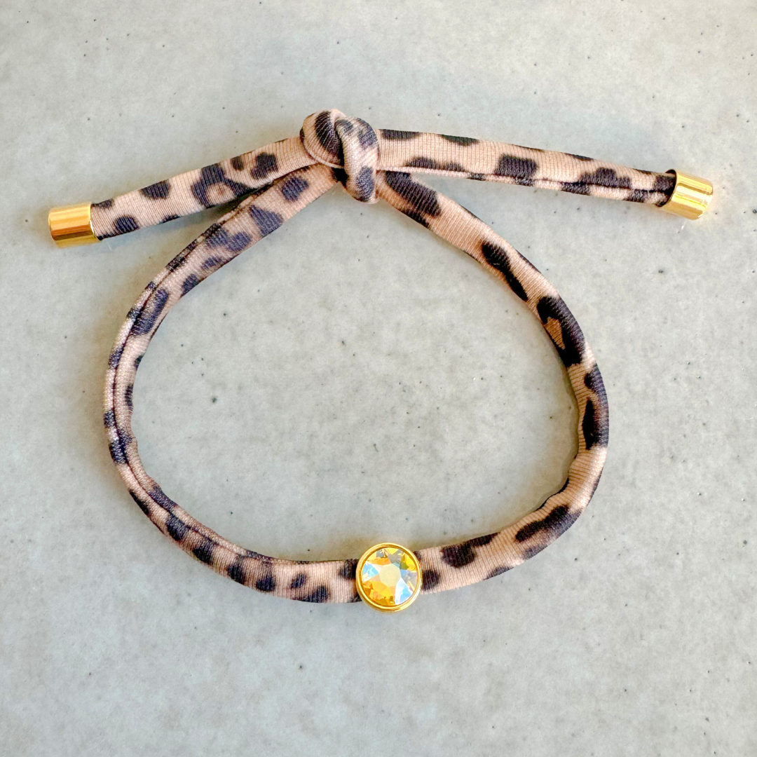 Panter Armbandje | Yellow