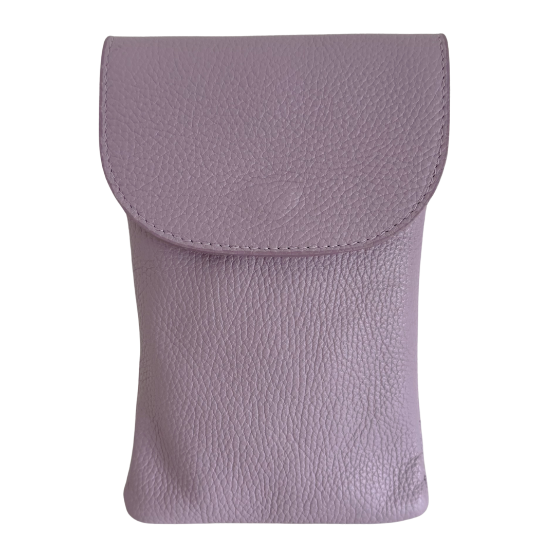 Handytasche Maike (Leder) 2 Fächer | Grasgrün