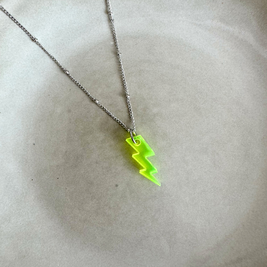 Ketting Lume Charms | Lightning Silver