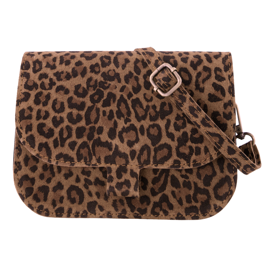 Umhängetasche Rimke Wildleder | Ecru