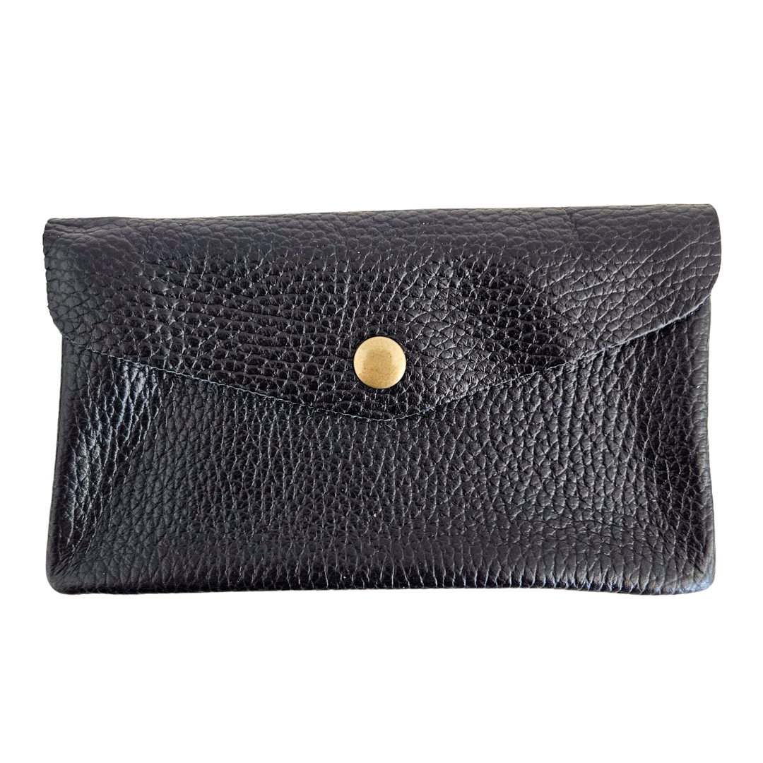 Leather wallet (large) | Black