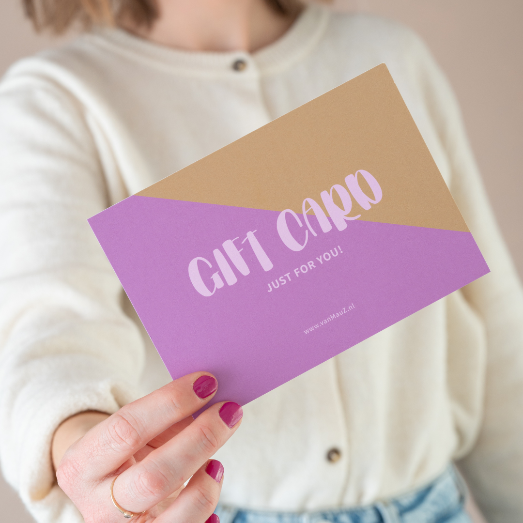 vanMauZ Kadobon | Per Post
