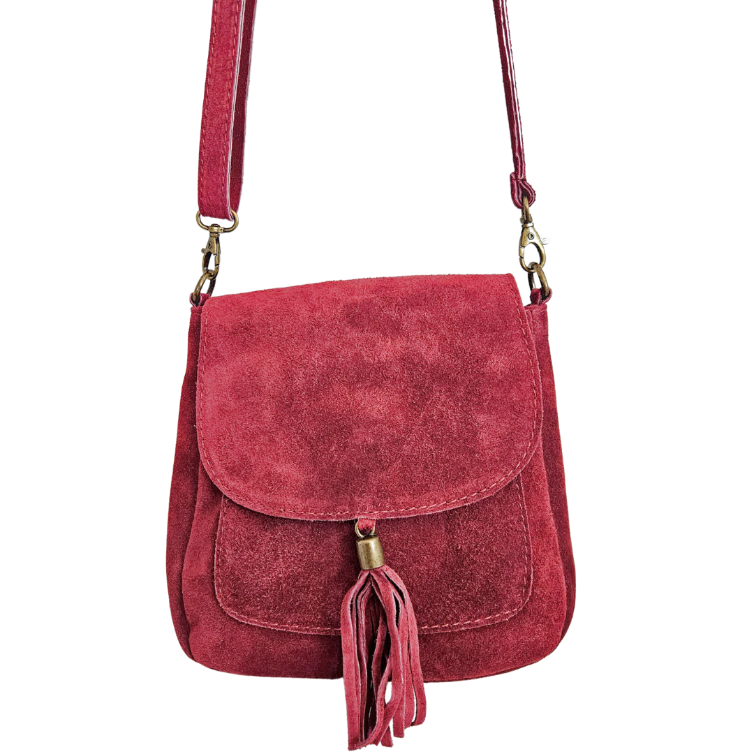 Shoulder bag Lieve | Wine red