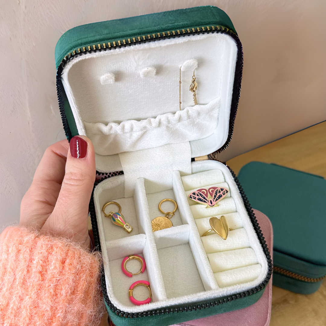 Sieraden Bewaardoosje | Petrol