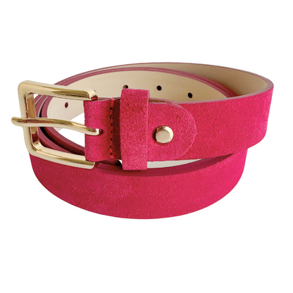 Riem Suède Fuchsia