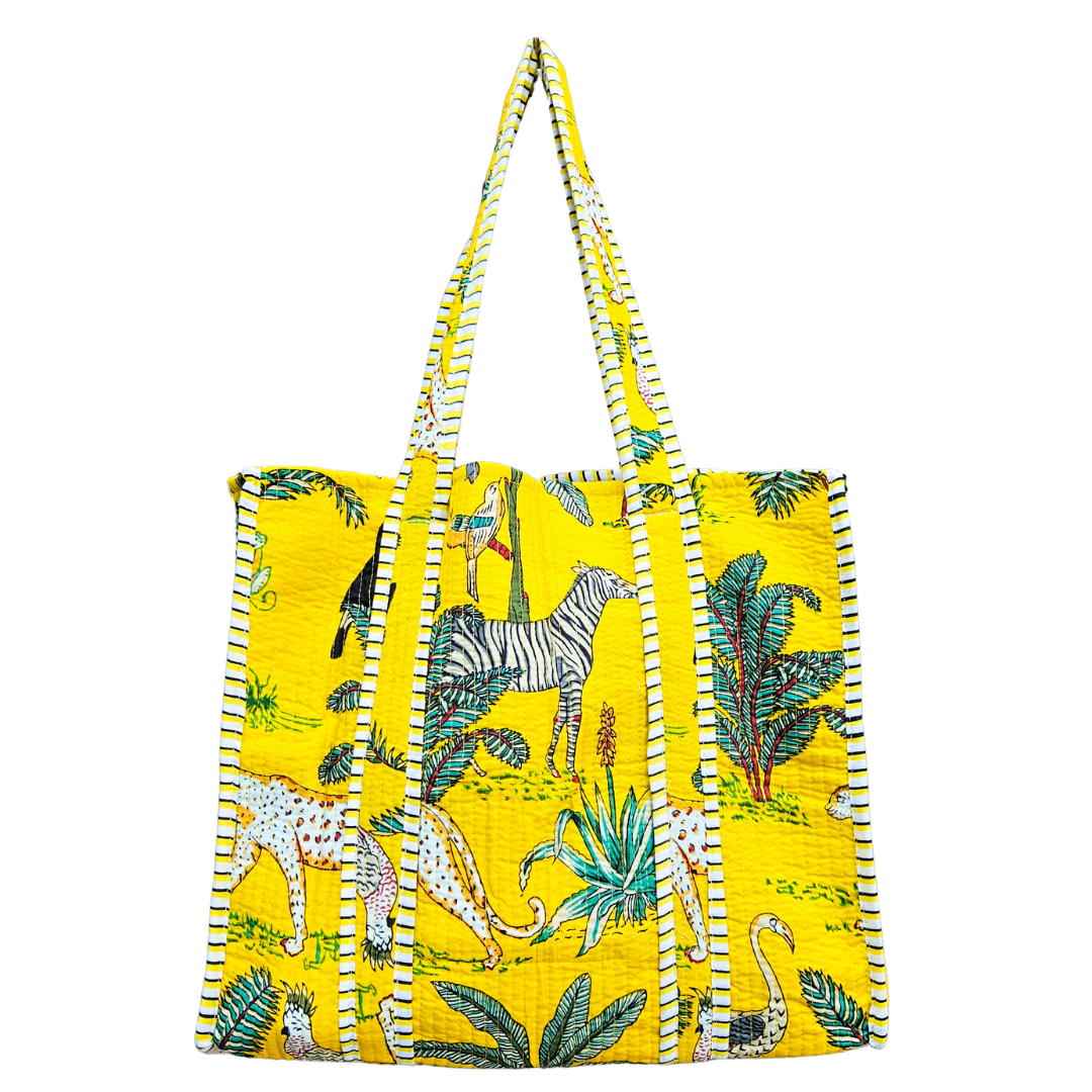 Tote Bag Veerle | Safari Geel