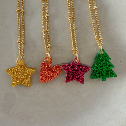 Ketting Lume Charms Festive | Christmas Tree - Green