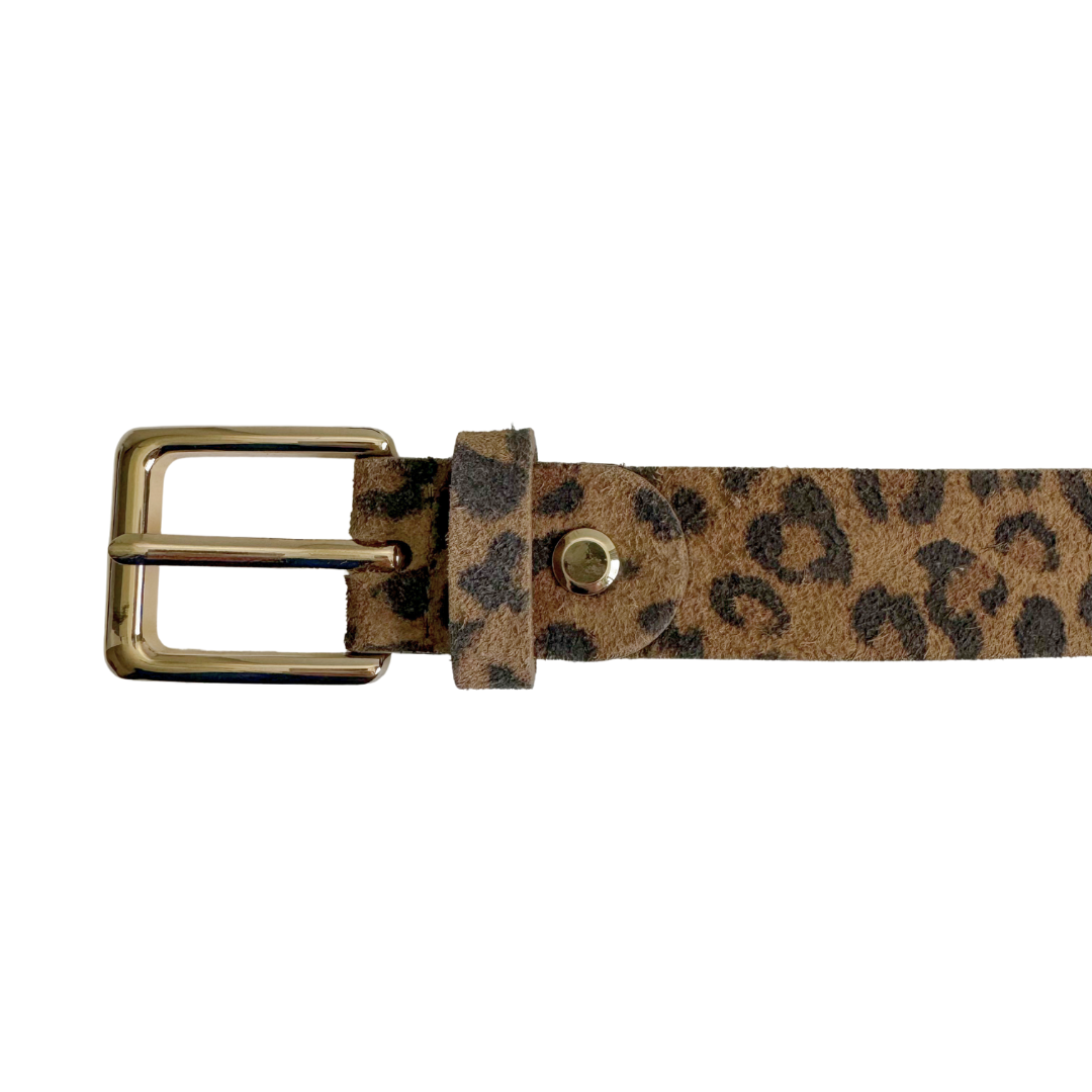 Riem Suède Panter | Camel